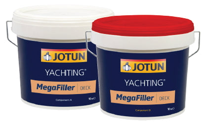Stucco per barca Megafiller Deck Jotun, per riparazioni ponte teak legno